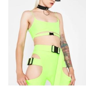 2pc Buckle Shorts Set